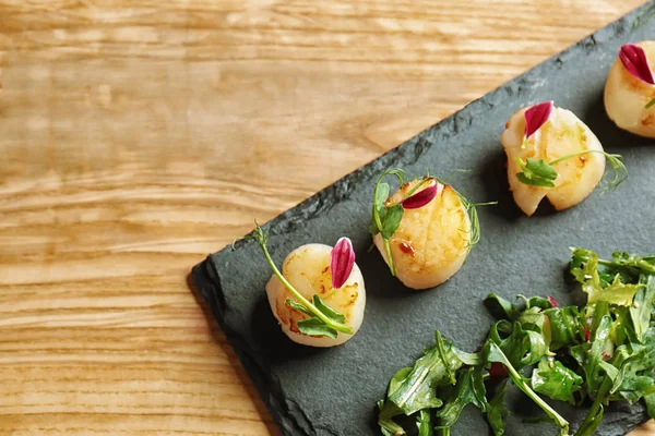 lezzetli tarak ile plaka