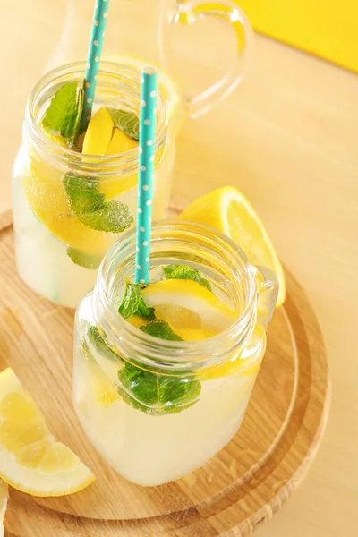 Čerstvé chutné limonáda — Stock fotografie