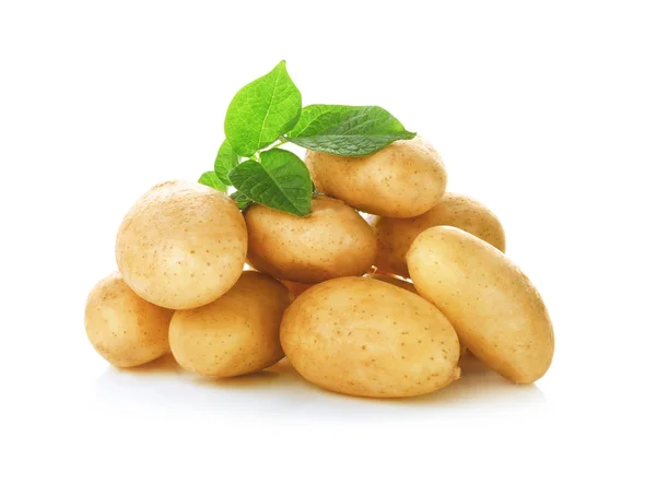 Batatas em bruto biológicas — Fotografia de Stock