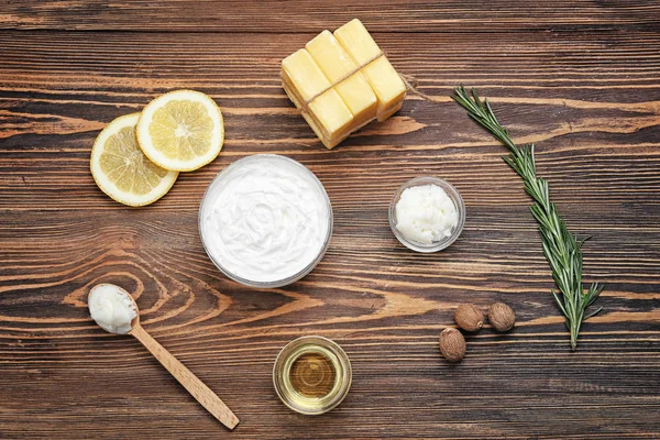 Shea yağı ile güzel kompozisyon 