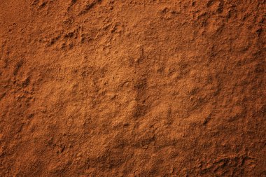 Arka plan olarak toz tarçın