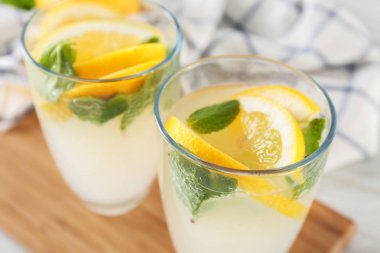 taze lezzetli limonata