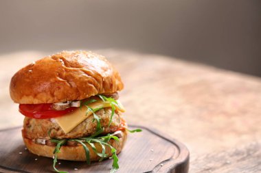 Lezzetli hindi burger