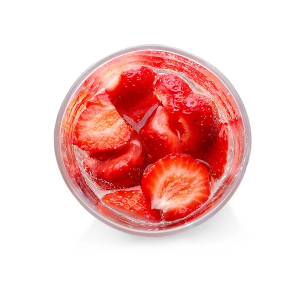 Savoureuse limonade aux fraises — Photo