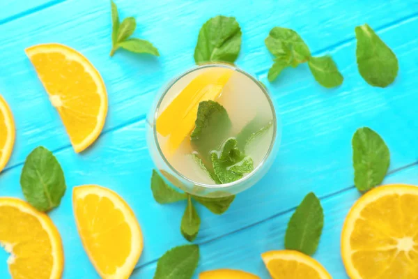 Limonata d'arancia fresca — Foto Stock