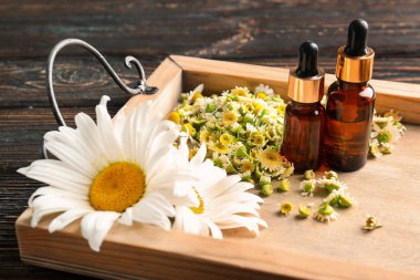 esans ve papatya çiçeği