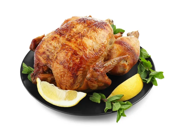 Tasty lemon chicken — Stock Photo, Image