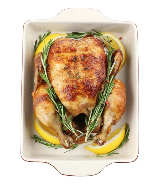 Tasty lemon chicken — Stock Photo, Image