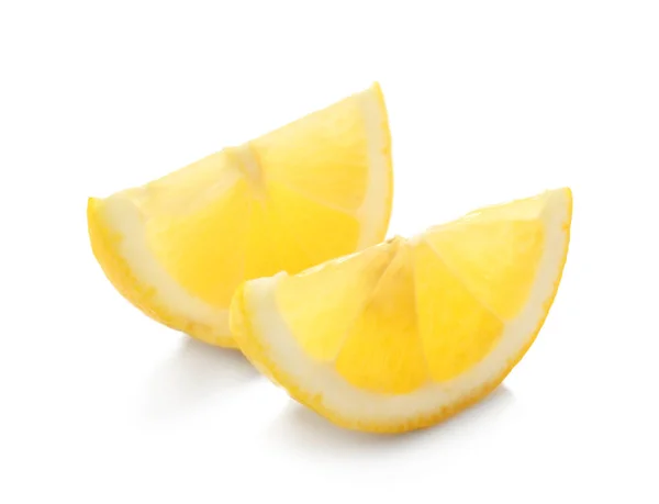 Кусочки вкусного лимона — стоковое фото