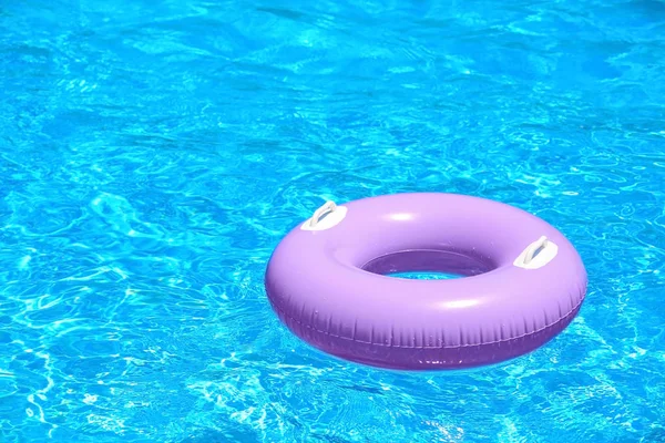 Lilac Inflatable ring — Stock Photo, Image