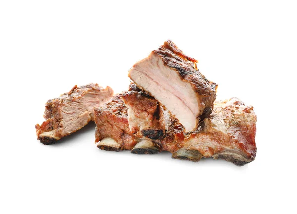 Juicy fried ribs — Stock Photo, Image