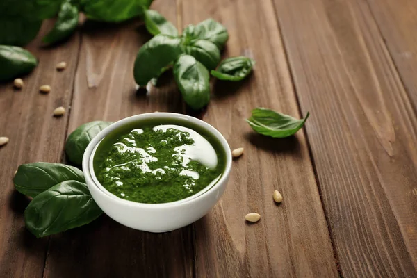 Deliziosa salsa verde — Foto Stock