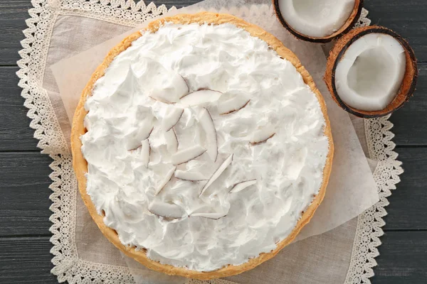 Delicious cream pie