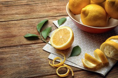 Lezzetli limon ile kase