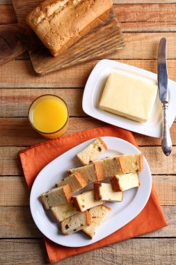 lezzetli pasta ve tereyağı 