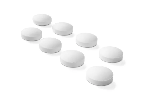 Pequenas pílulas médicas — Fotografia de Stock