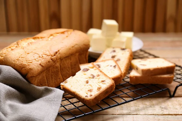 Lahodné máslo dort — Stock fotografie