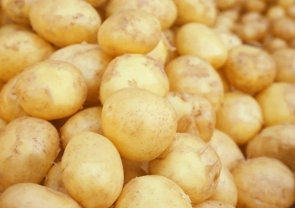 Pilha de batatas cruas — Fotografia de Stock