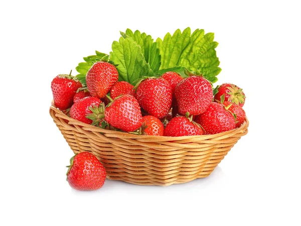 Fragole rosse saporite — Foto Stock