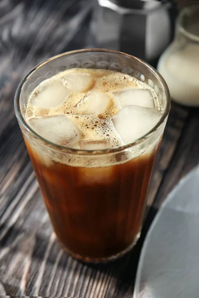 Café de cerveza y hielo — Foto de Stock