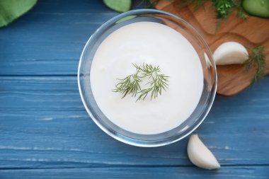 Lezzetli yoğurt sos 