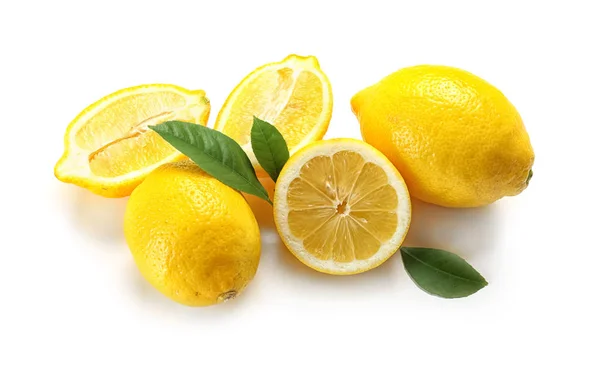 Смачних скибочками лимони — стокове фото