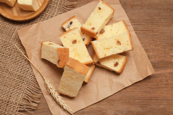 Lezzetli tereyağı pasta