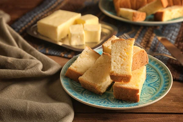 tereyağı pasta dilimlenmiş 