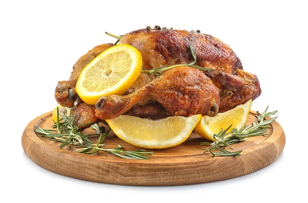 Вкусная домашняя лимонная курица — стоковое фото