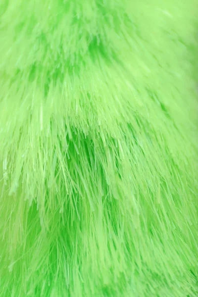 М'який зелений пилосос, крупним планом — стокове фото