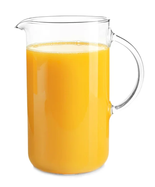 Pitcher of orange juice isolated on white Stock Photo by ©belchonock  72762833
