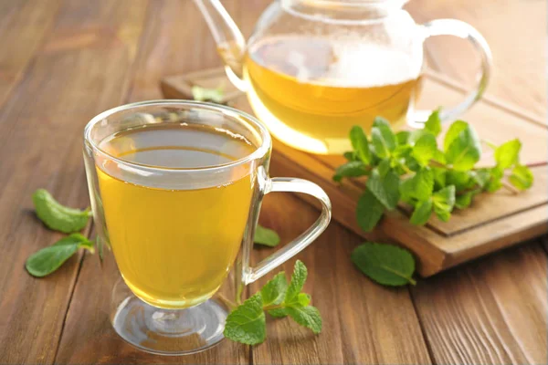 Tasty tea with lemon — Stock Photo, Image