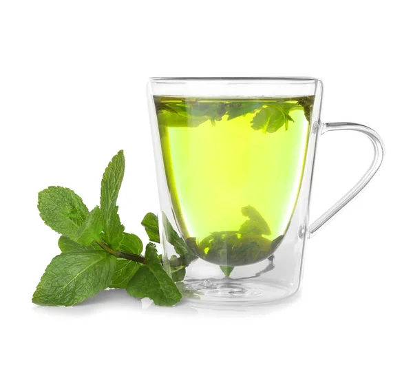 Välsmakande te med citron — Stockfoto