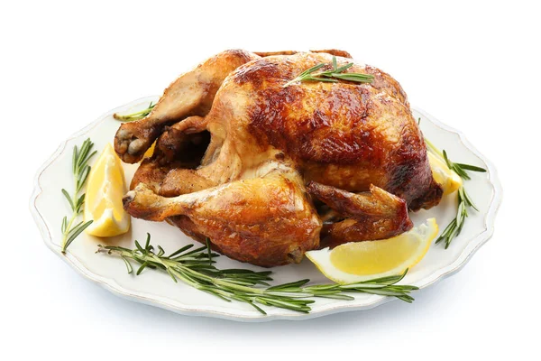 Tasty homemade lemon chicken — Stock Photo, Image