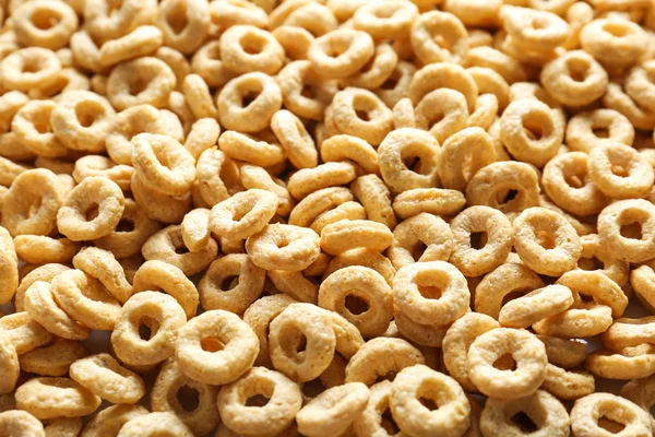 Chutné kukuřičné kroužky, closeup — Stock fotografie