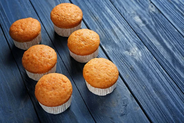 Vynikající mrkvový muffiny — Stock fotografie