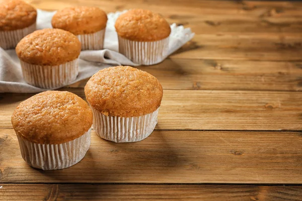 Läckra morot muffins — Stockfoto