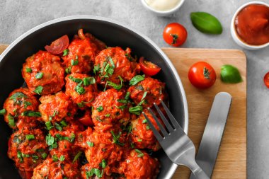 Türkiye'de köfte ile kızartma tavası 