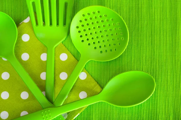 Zielony naczynia na teksturowanej tło — Zdjęcie stockowe
