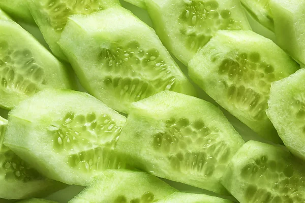 Fresh cucumber slices — Stock Photo, Image