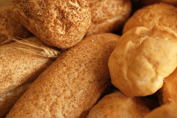 Булки вкусного хлеба — стоковое фото