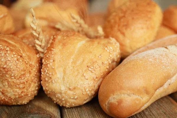 Panes de pan delicioso — Foto de Stock