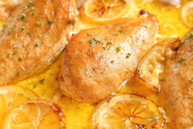 Lezzetli tavuk göğsü  