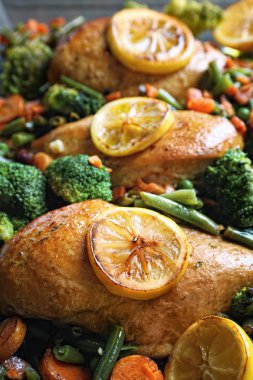 Lezzetli tavuk göğsü  