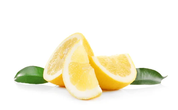 Delicious sliced lemons — Stock Photo, Image