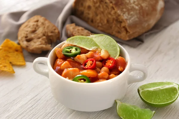 Delicioso chile de pavo — Foto de Stock