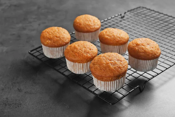 Lezzetli havuç muffins — Stok fotoğraf