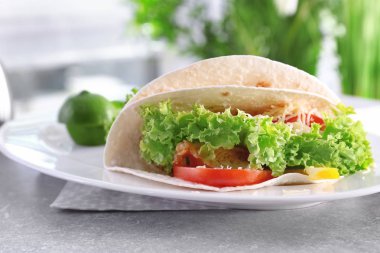 Lezzetli balık tacos