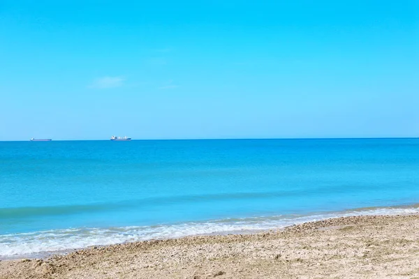 Krásné modré moře Resort — Stock fotografie