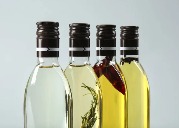 Botellas de aceite de cocina —  Fotos de Stock